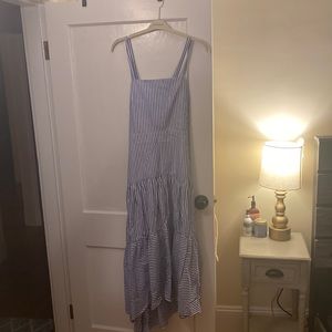 Banana Republic Striped Midi Dress